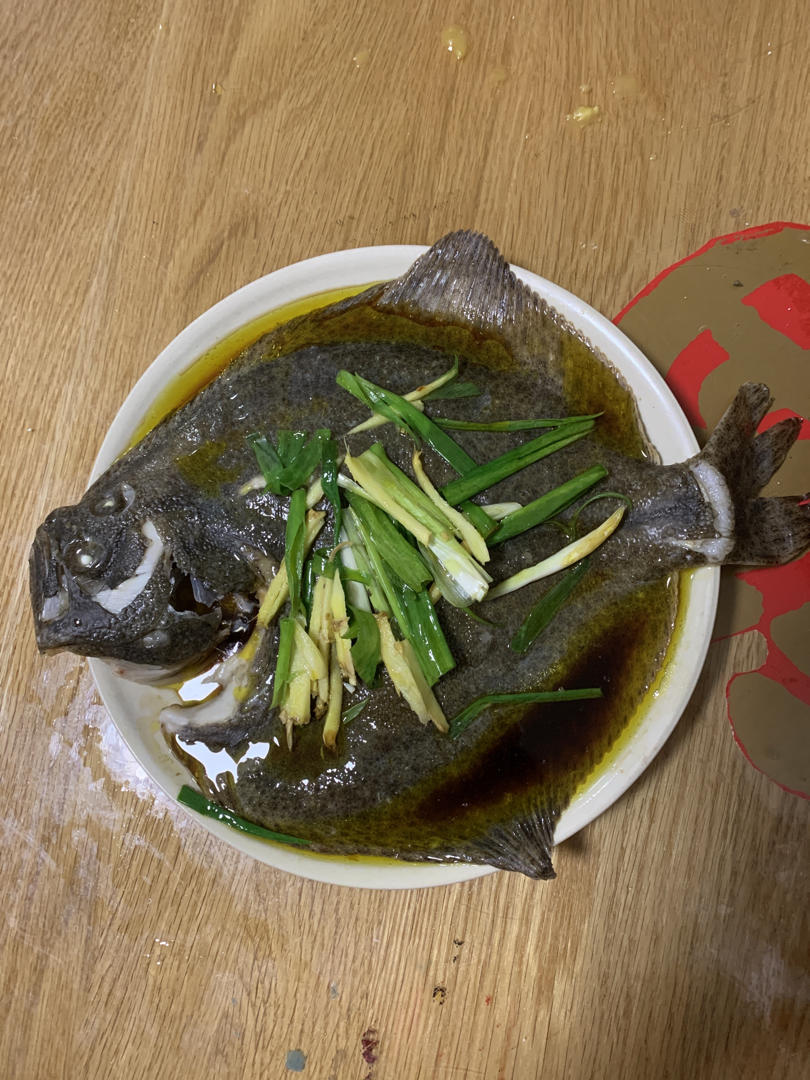 清蒸多宝鱼