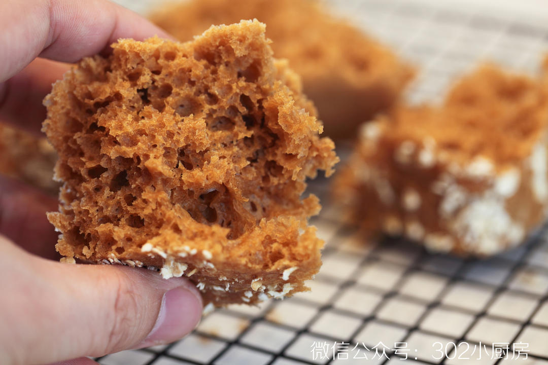 【0265】燕麦红糖发糕 <302小厨房>的做法