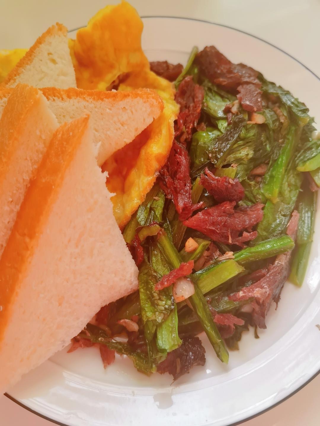 豆豉鲮鱼油麦菜