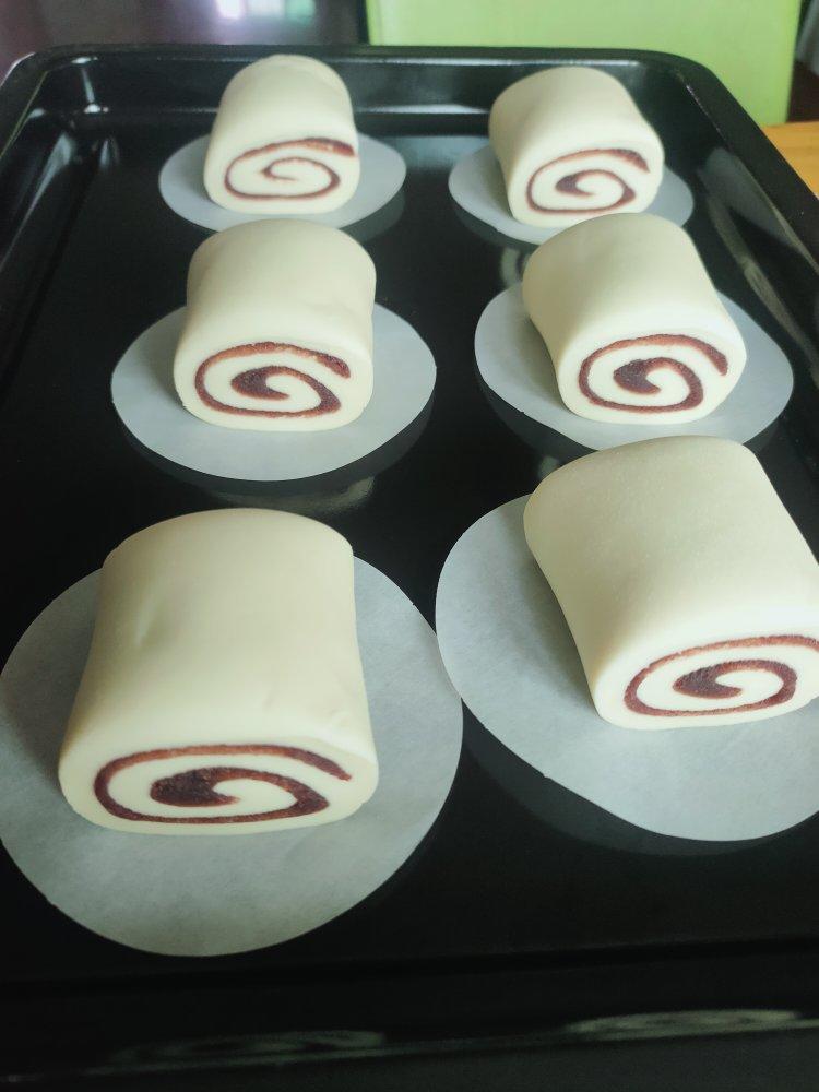 豆沙馒头卷