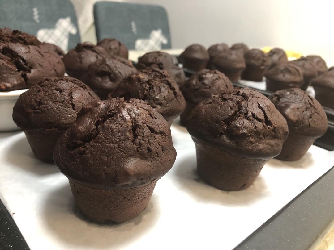 浓情巧克力摩卡马芬<Chocolate Espresso Muffins>