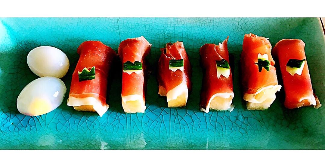 伊比利亚火腿哈密瓜