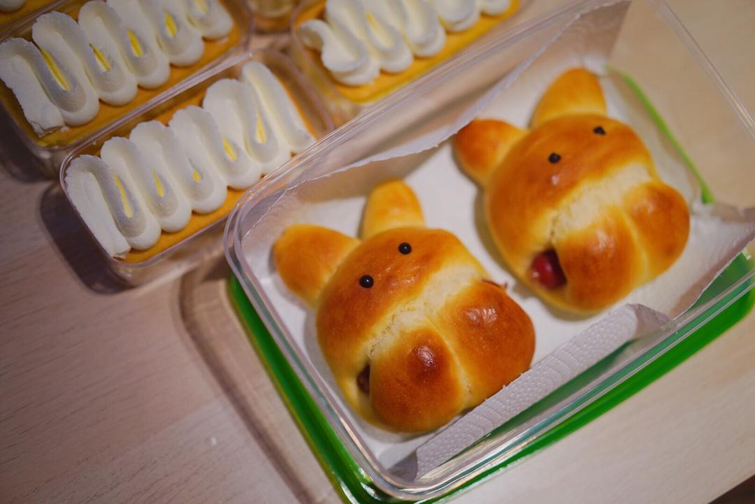 小兔子香肠包