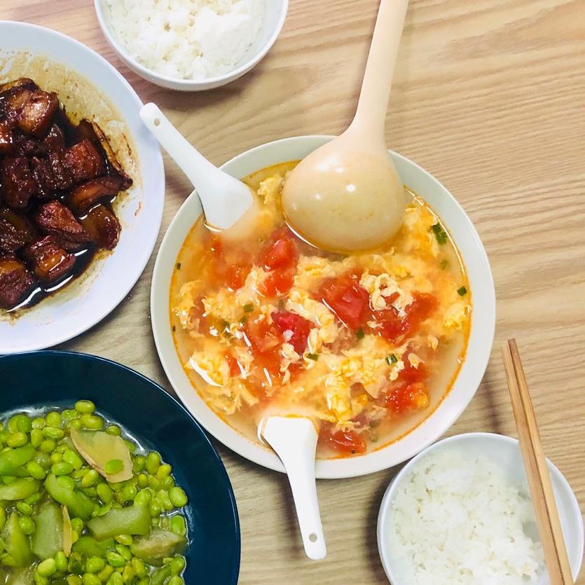 西红柿鸡蛋汤