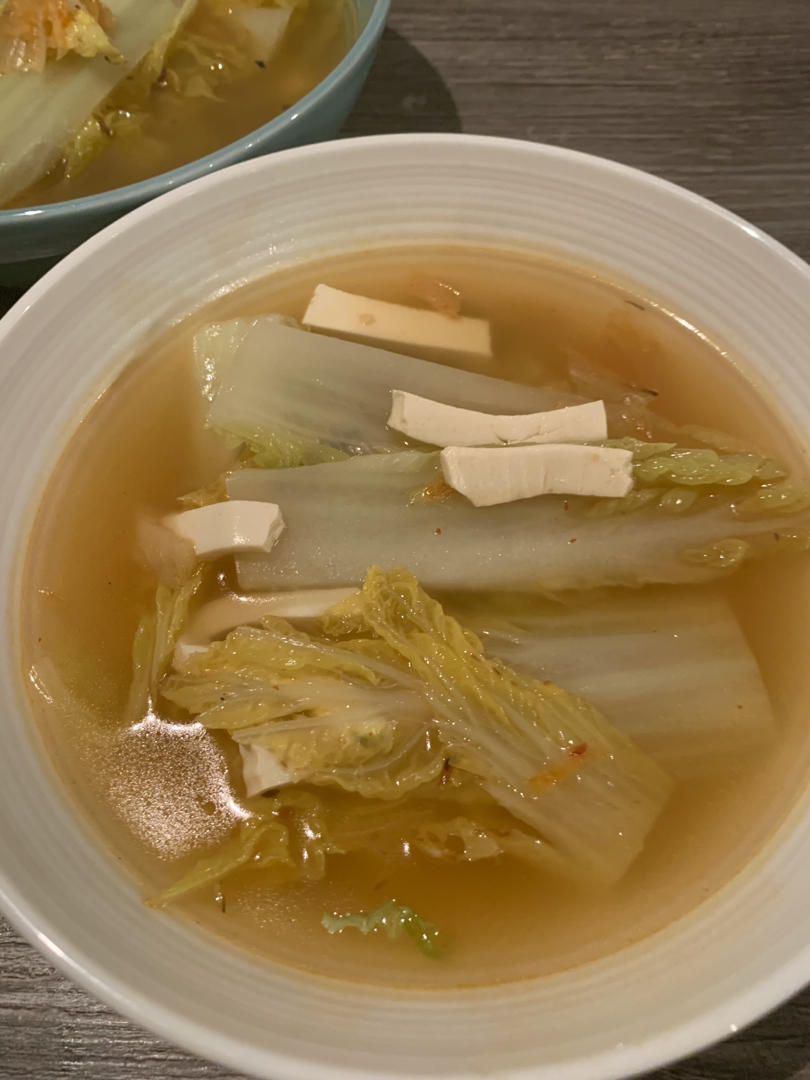 白菜粉丝汤