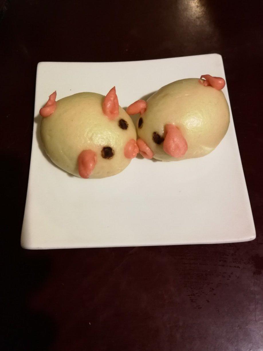 做一个萌萌小猪馒头