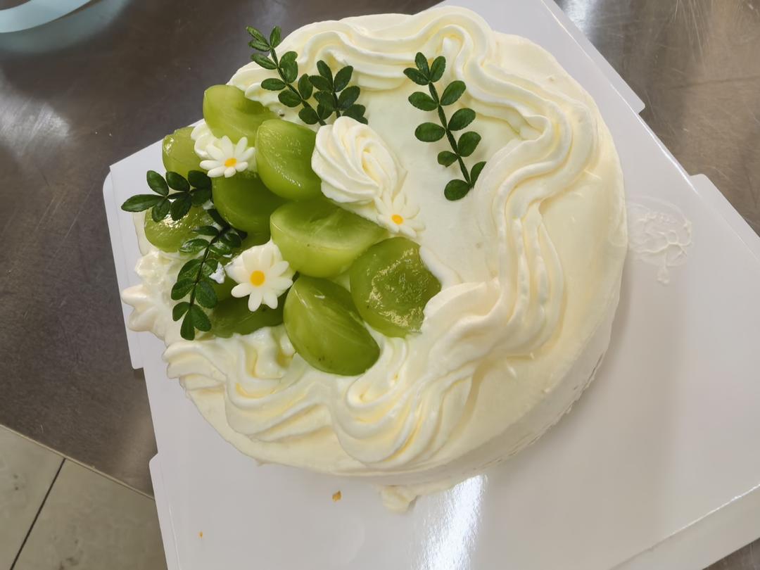 无油减糖戚风蛋糕（生日蛋糕）（8寸）