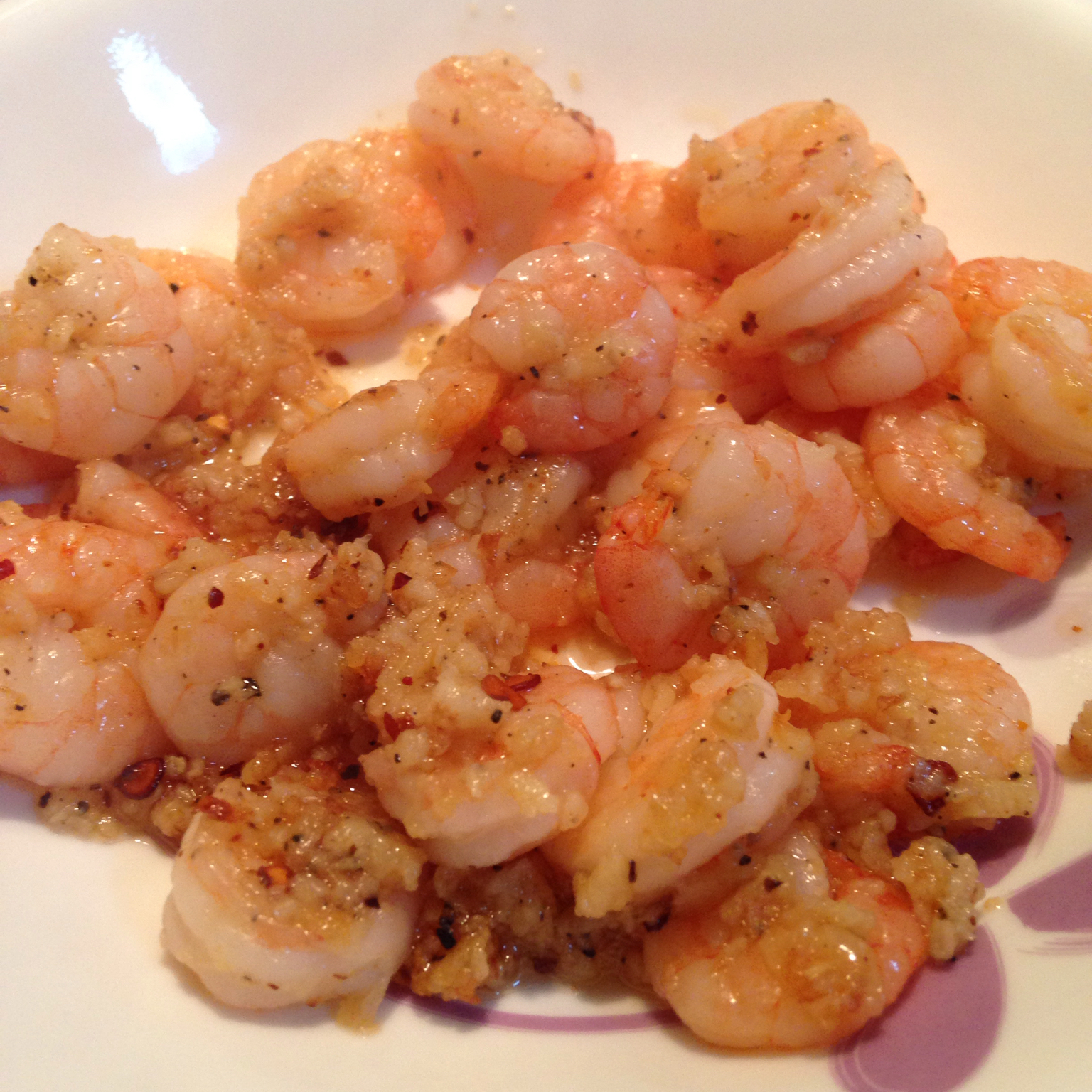 要减肥的耗子丫丫做的蒜蓉虾仁