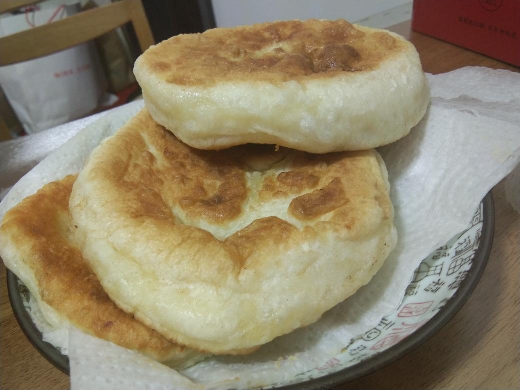 松软发面饼