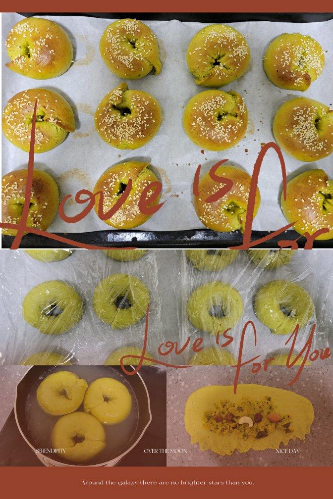 软软真南瓜贝果🥯（超详细视频教程）