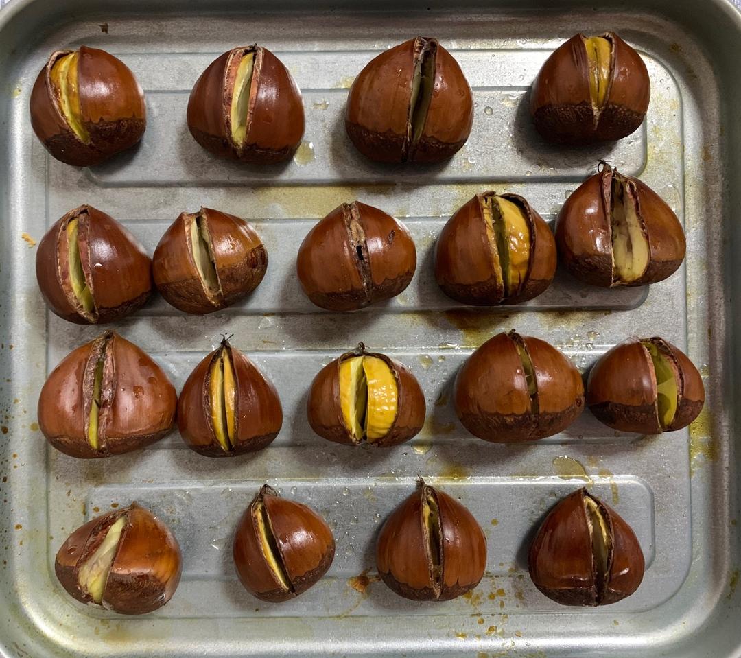 糖烤栗子（烤箱版）