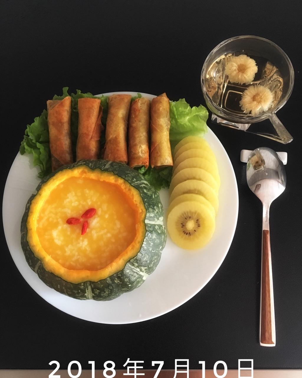 早餐•2018年7月10日