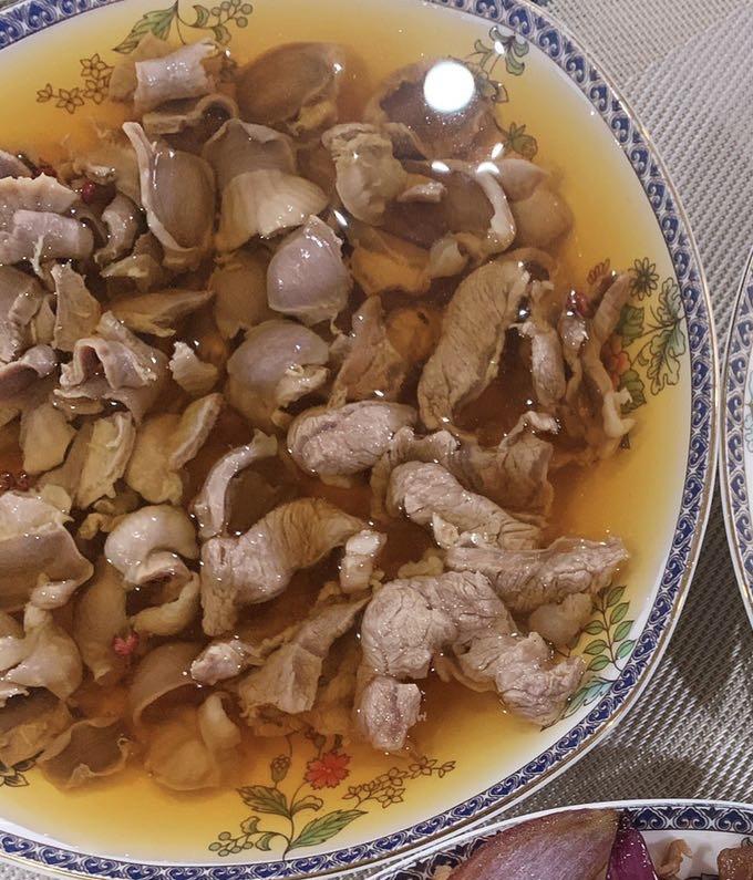 简单好吃的下酒菜～糟卤鸭胗 风爪