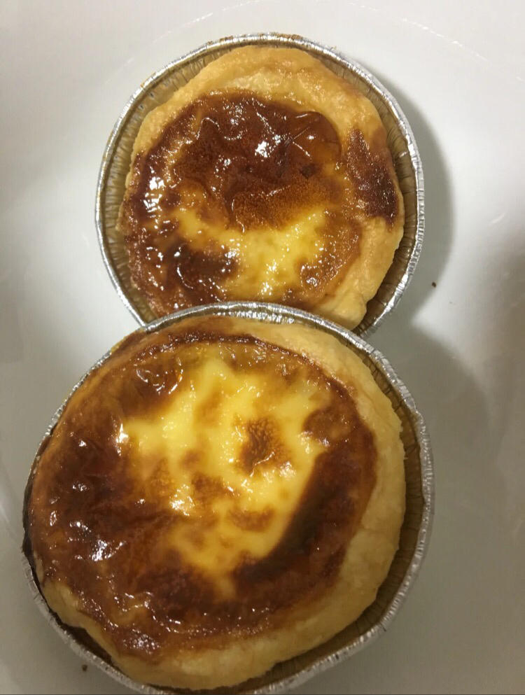 空气炸锅-蛋挞（自制蛋挞皮）