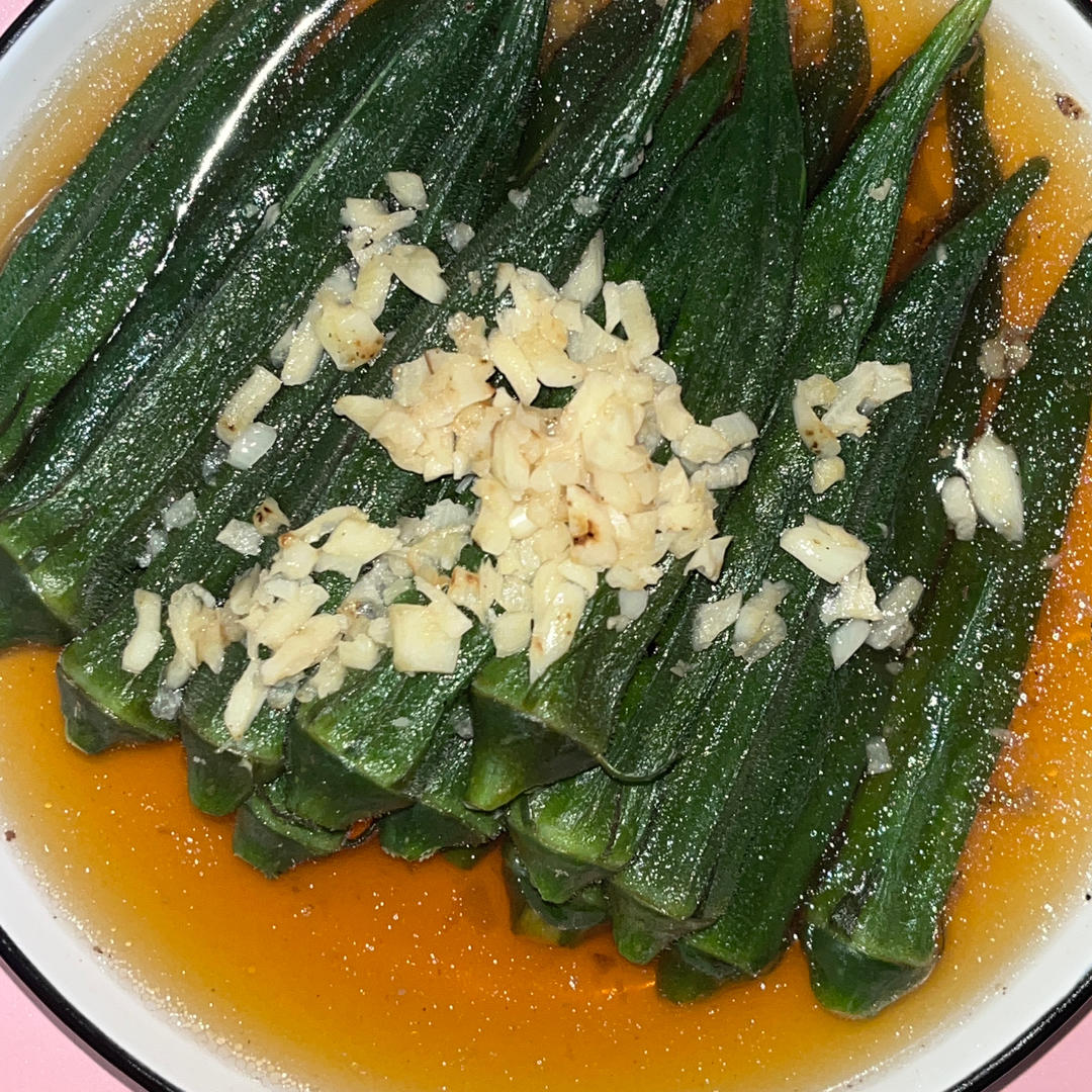 蒜蓉秋葵