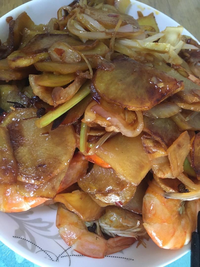 干锅土豆片
