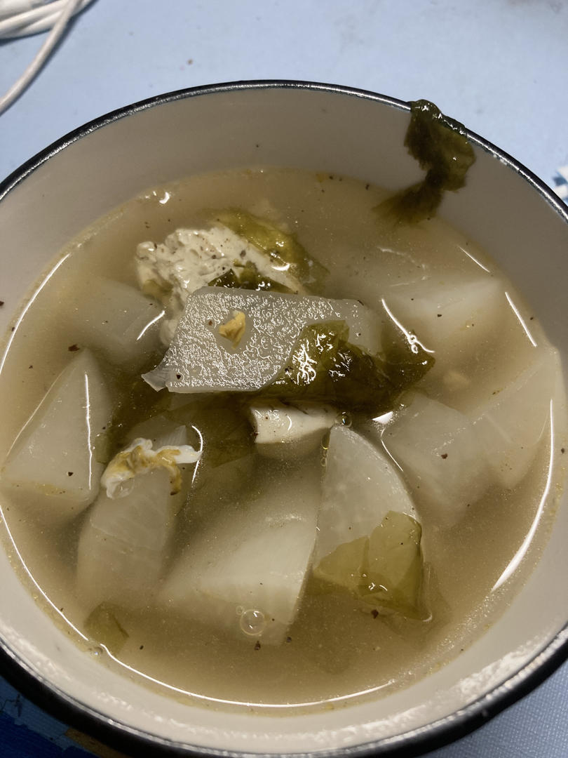 日常养生萝卜汤