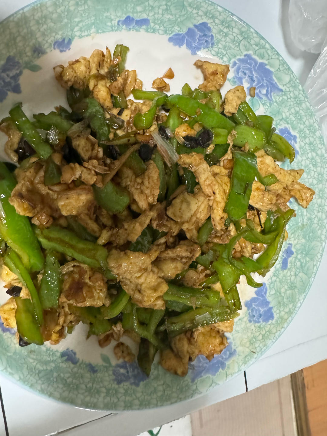 青椒炒鸡蛋