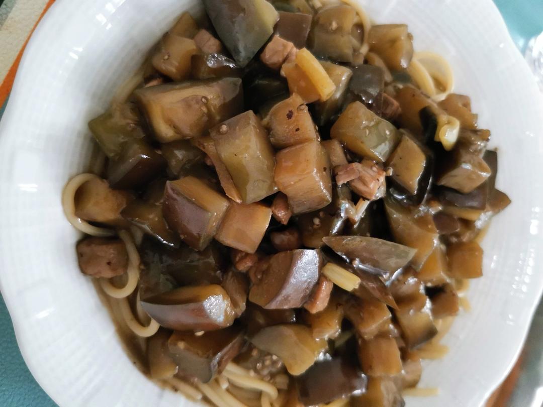 老北京茄子打卤面