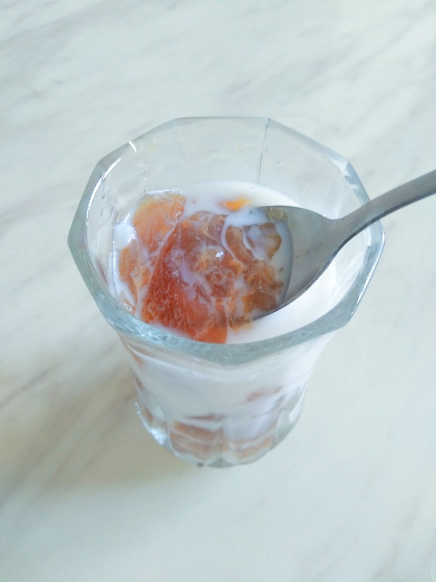 维C柠檬红茶冻撞奶图片