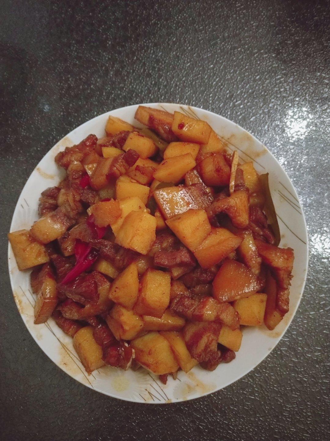 不焯水不放油的家常红烧肉