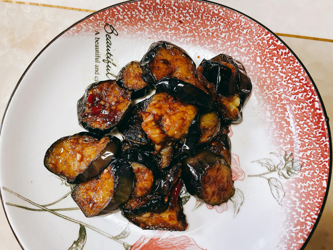 少油版鱼香茄子，给肉都不换