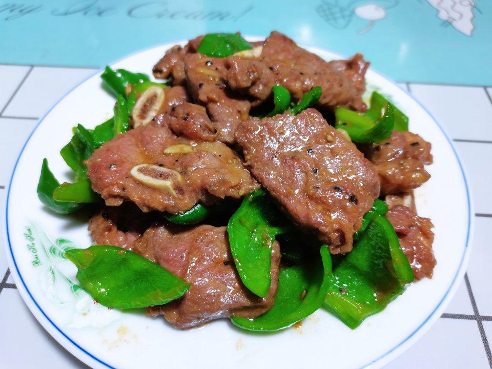 香炒牛仔骨