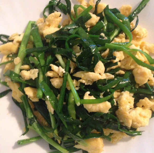 韭菜炒鸡蛋