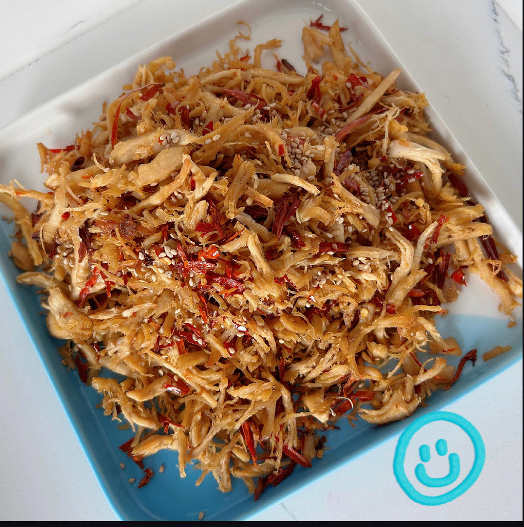 巨好吃‼️追剧时解馋的🔥香辣干煸鸡丝