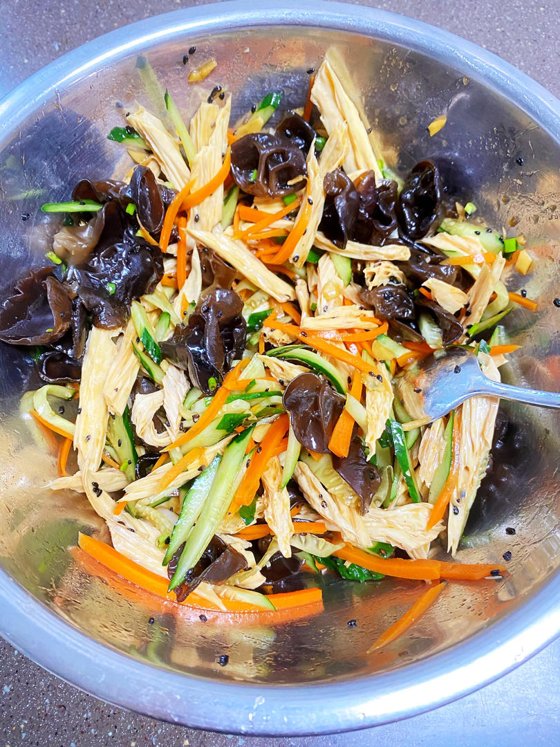 小清新凉拌腐竹