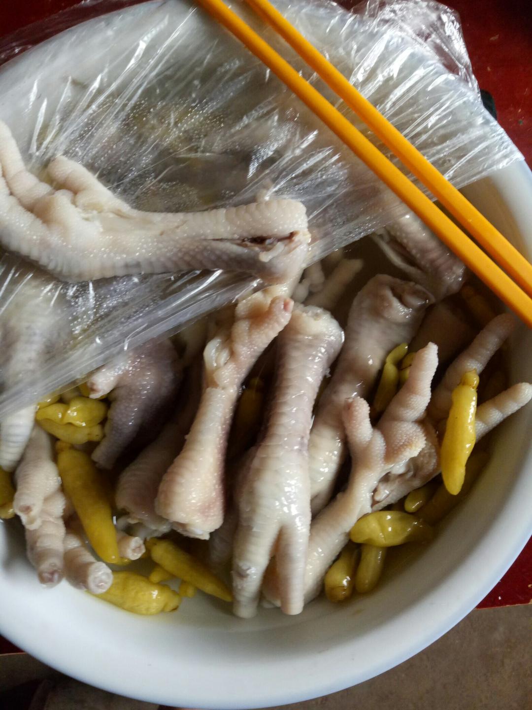 手机用户6466gd6i做的绝味泡椒凤爪