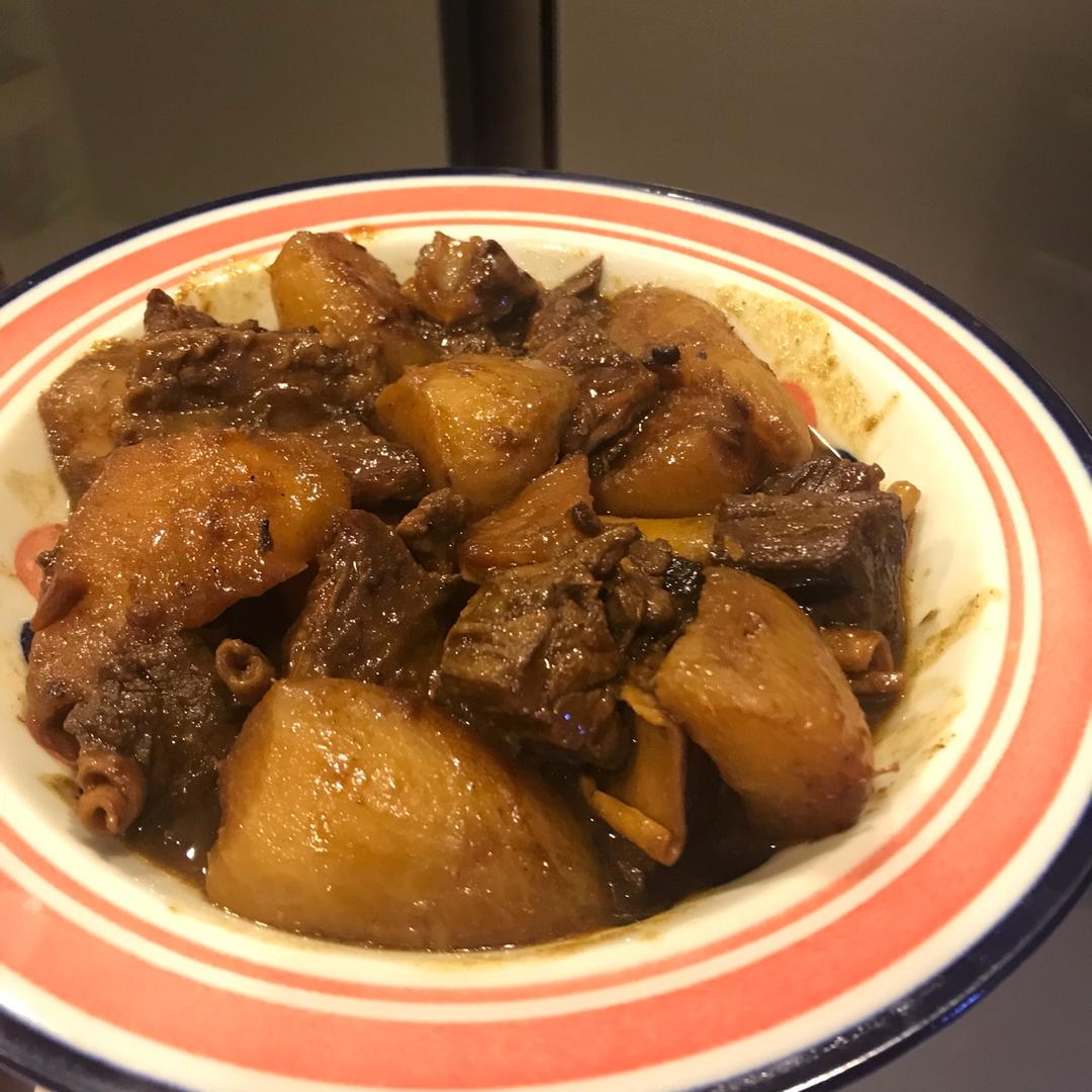 萝卜炖牛腩