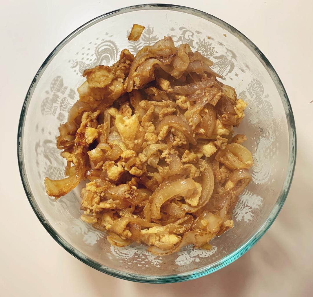 洋葱炒鸡蛋