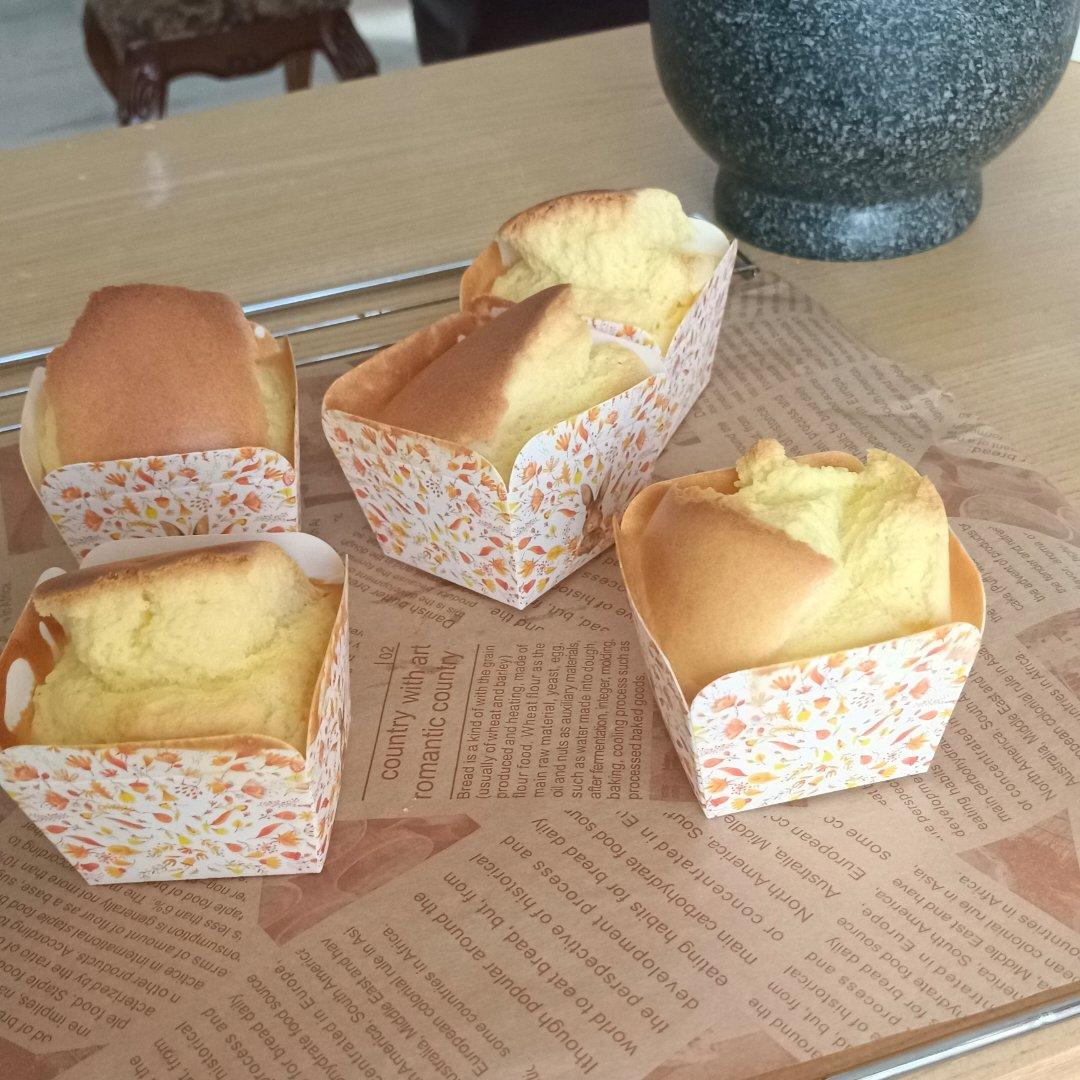 冬日雪人杯子蛋糕