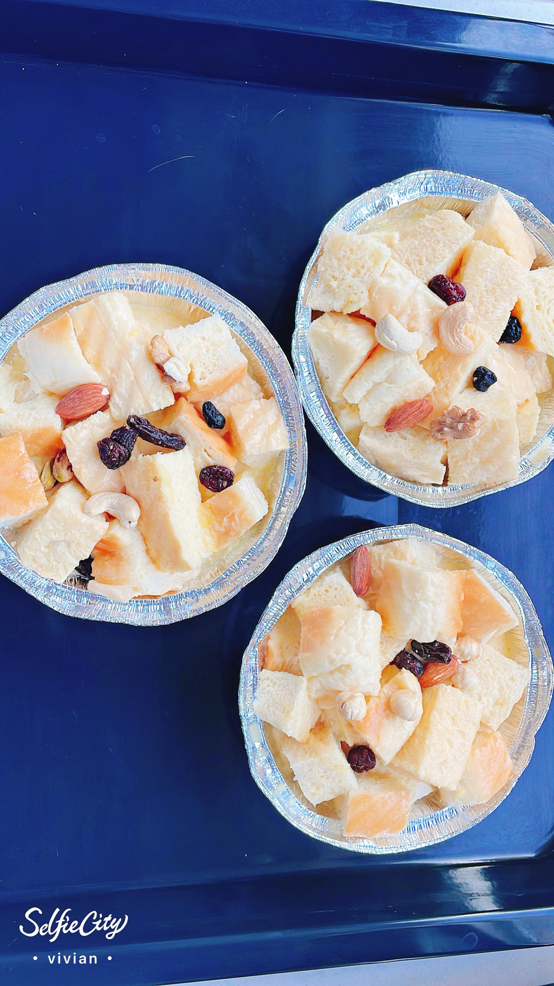 吐司烤布丁（空气炸锅版）