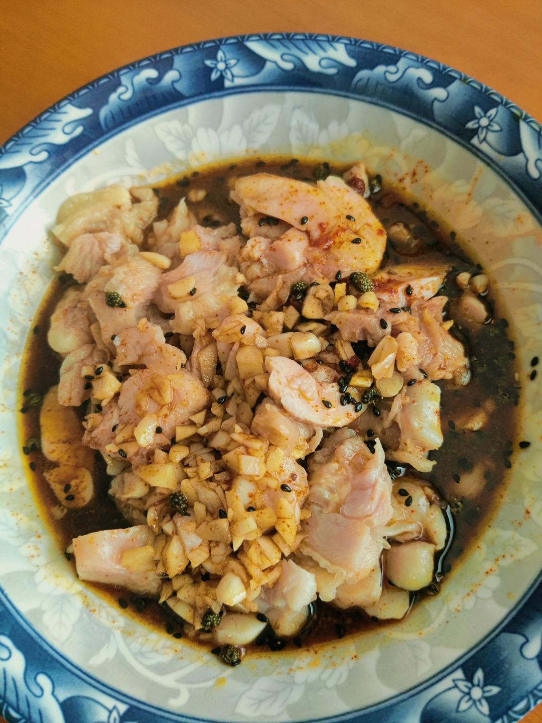 家庭版麻辣口水鸡，春夏开胃凉菜