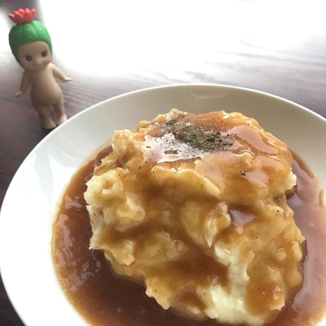 鸡汁土豆泥（完爆kfc）