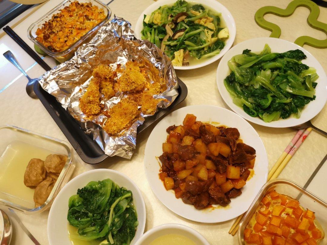 午餐晚餐吃点啥？