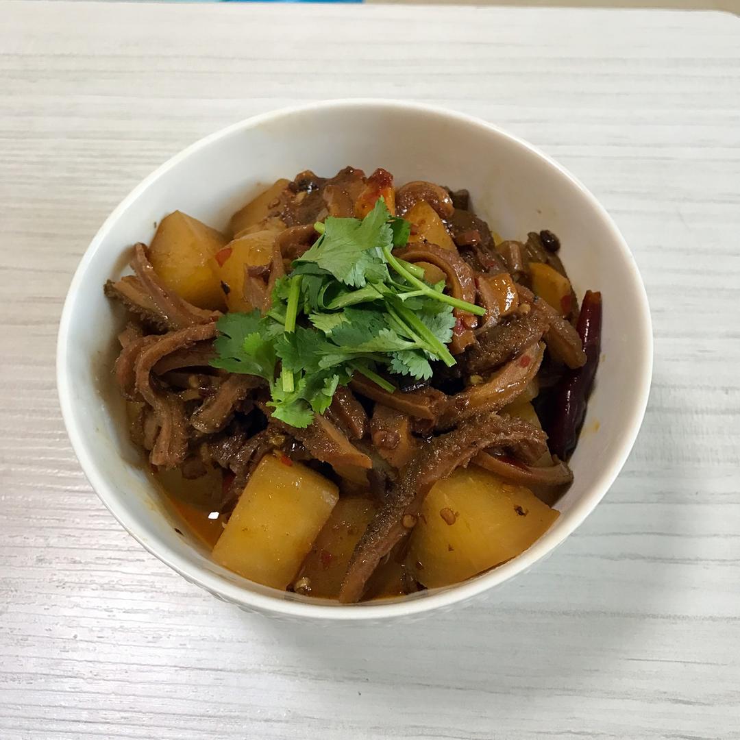 碧柚做的萝卜焖牛肚