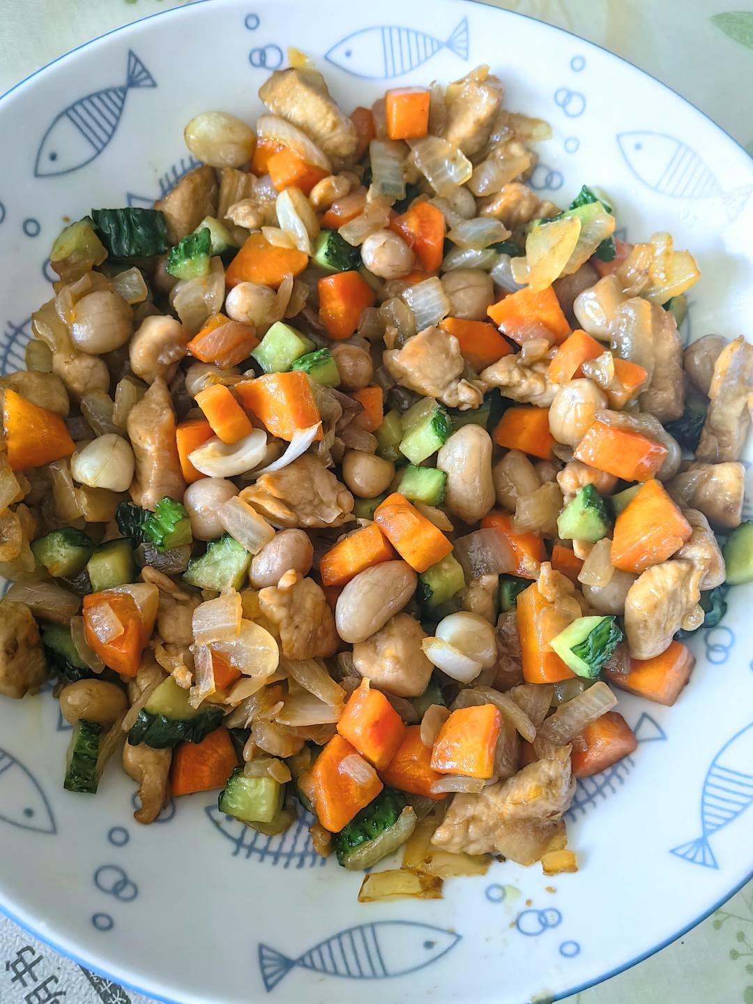 宝宝都可以吃的无辣版宫保鸡丁