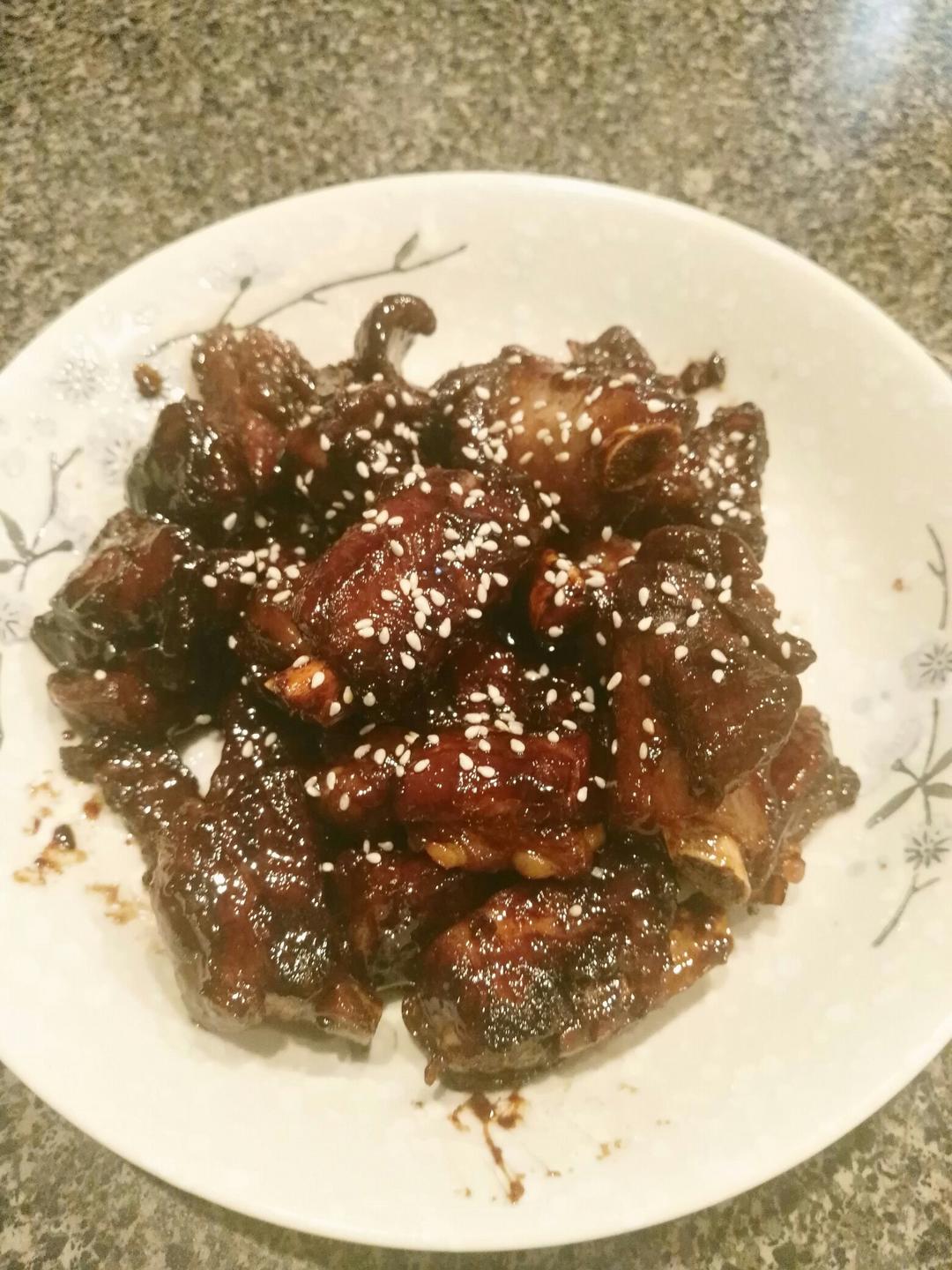 懒人版糖醋排骨
