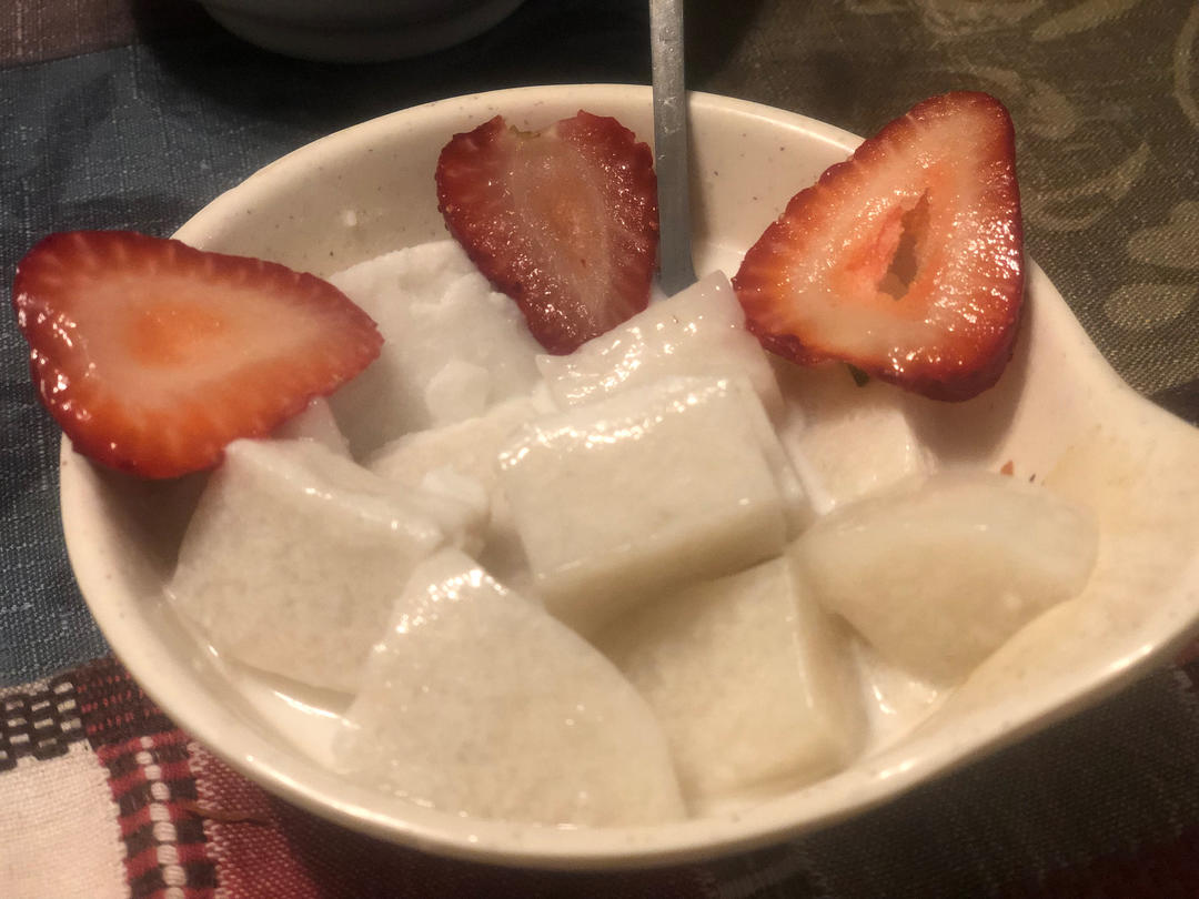 椰子白凉粉