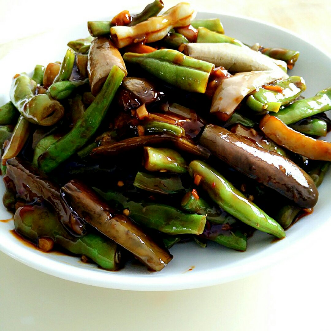 鱼香茄子豆角