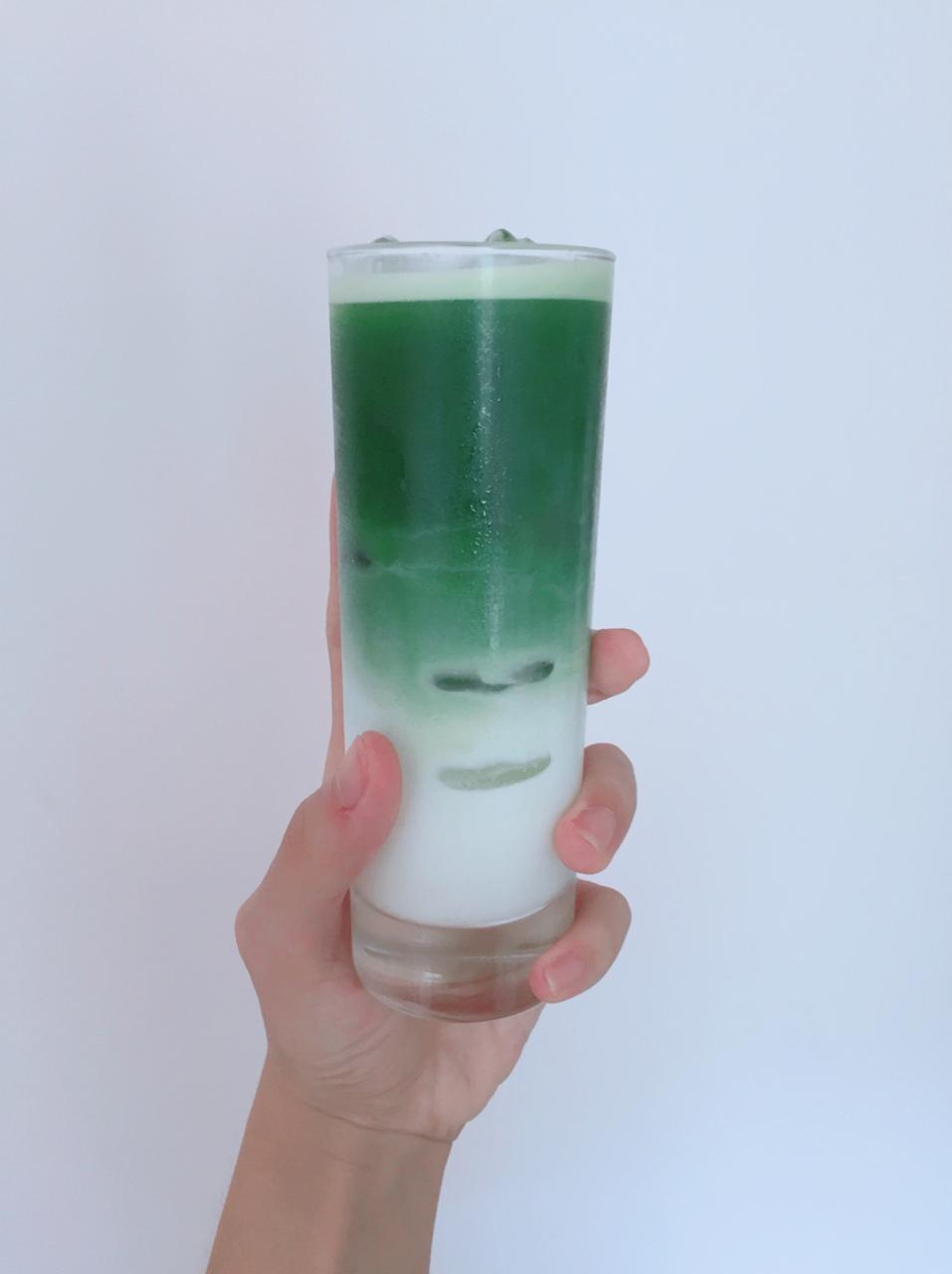 无糖抹茶拿铁