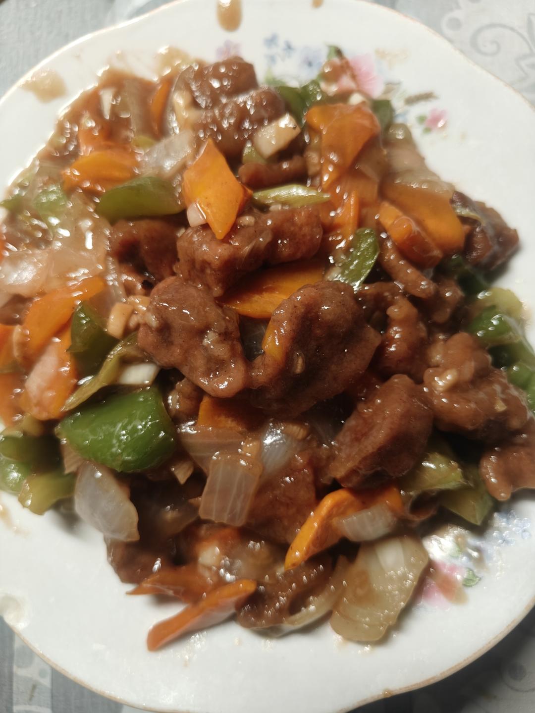 溜肉段，熘肉段（晶莹透亮外脆里嫩）