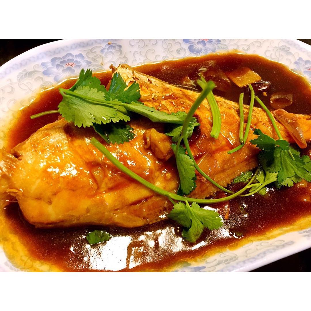 花样食神做的红烧马面鱼