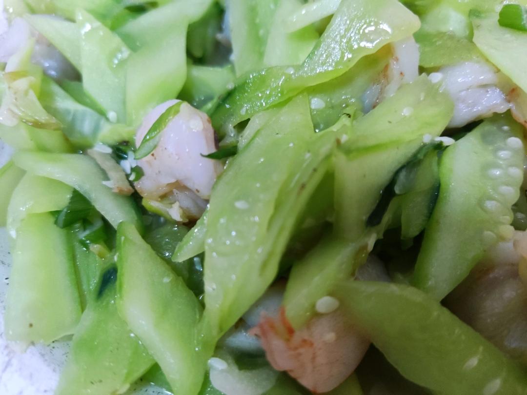 黄瓜炒虾仁