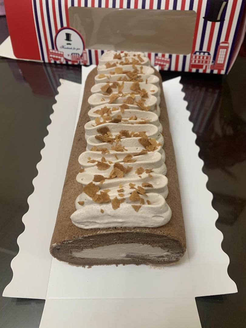 咸摩卡奶油卷/完美毛巾面技巧+回味无穷摩卡配方/烘焙视频蛋糕篇9「中卷」