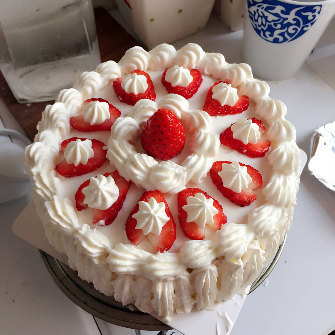 圣诞“裸蛋糕”