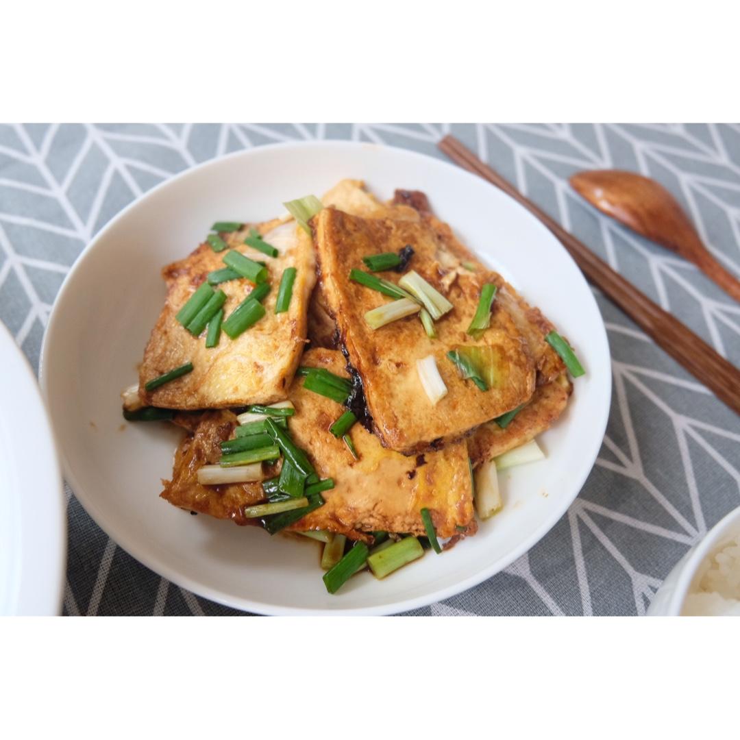 蚝油嫩豆腐